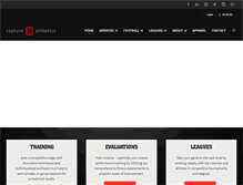 Tablet Screenshot of captureathletics.com